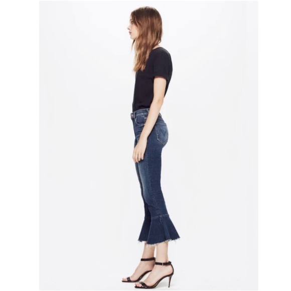 Mother💕The Cha Cha Fray in Girl Crush Jeans Size 26 - Picture 3 of 16